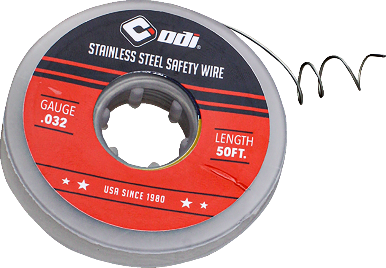ODI Safety Wire 0.032" Gauge - 50' H70SSW-50 for Motorcycle Fastening