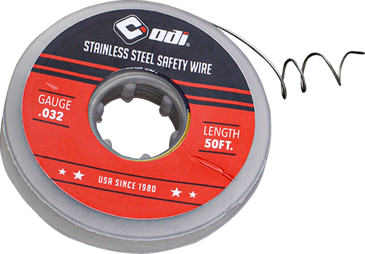 ODI Safety Wire 0.032" Gauge - 50' H70SSW-50 for Motorcycle Fastening