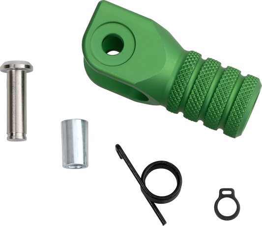 Moose Offroad 1602-1639 Standard Knurled Shift Lever Tip in Green at Moto-House MX