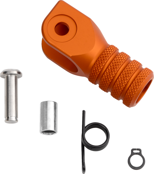 Moose Offroad 1602-1640 Knurled Shift Tip Orange Standard - Moto-House MX