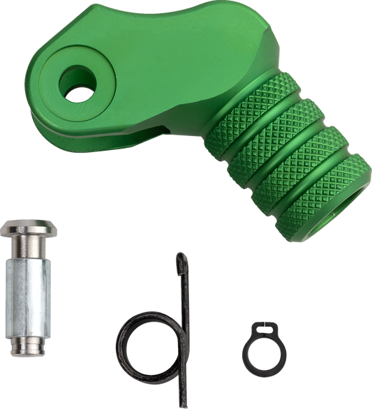 Moose Offroad 1602-1645 Knurled Shift Tip Green 20 mm - Moto-House MX