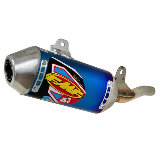 FMF Aluminum Mini Factory 4.1 RCT Blue Ti - 041593 - (Slip-On) - 2019-2024 Honda CRF110F