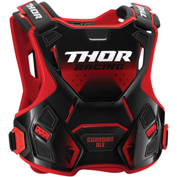 Thor Guardian MX Roost Deflector - Red/Black - Youth | Moto-House MX
