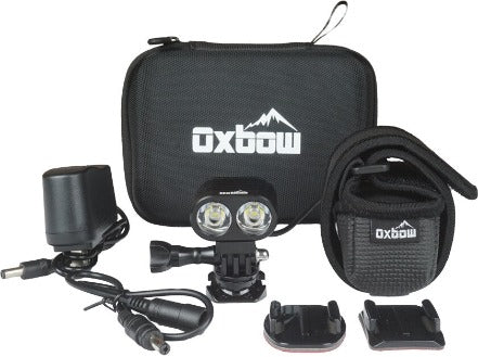 OXBOW GEAR VOYAGER HELMET LIGHT KIT RECHARGEABLE LITHIUM BATTERY - HL1005 | Moto-House MX