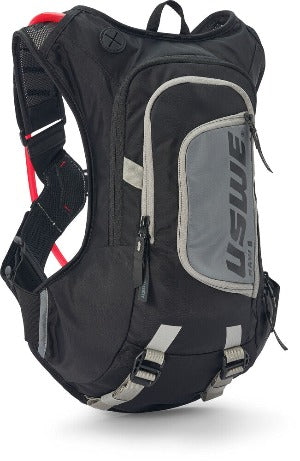 USWE Moto Hydro 8L - Hydration Pack 3.0 Liter - Bounce Free - Carbon Black