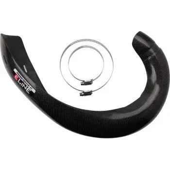 Moose Racing Pipe Guard - Carbon Fiber - MPG12523 – KTM 125 SX, Husqvarna TC 125, Gas Gas MC 125