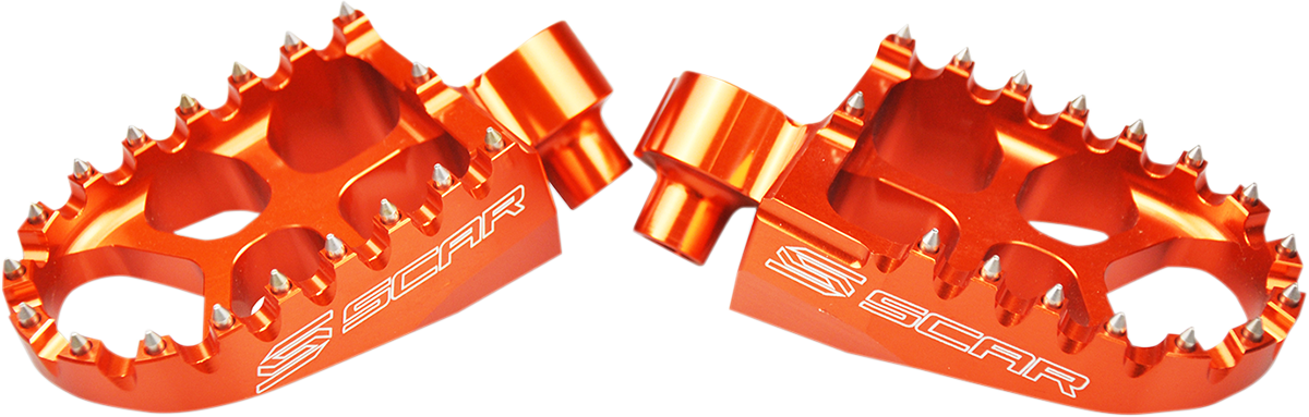 Scar Racing S5585OR 2010-23 Husqvarna/KTM Evolution Foot Pegs