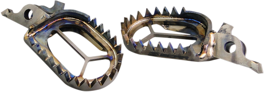 Scar Racing S1516 2000-2023 Yamaha YZ/WR/Tenere Titanium Foot Pegs