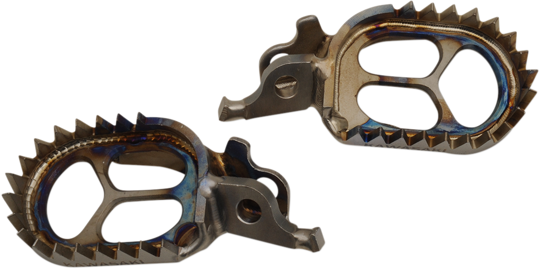 SCAR RACING S3516 Kawasaki KX Titanium Foot Pegs