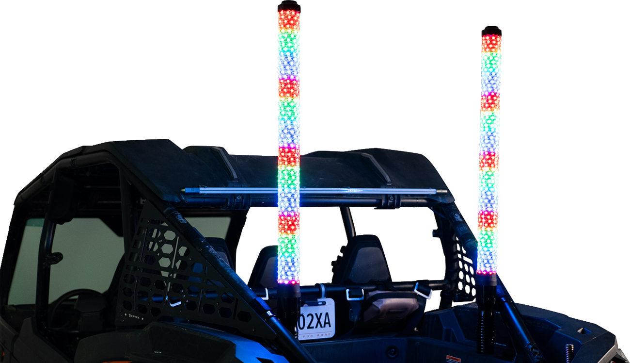 BRITE-LITES BL-WPCKIT3 2020-23 Super Chunk 3' Whip Light Pair