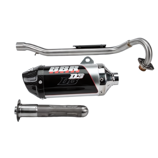 BBR D3 Exhaust Stainless Steel Full Systems - 240-HCF-1131 - 2019-2024 Honda CRF110F