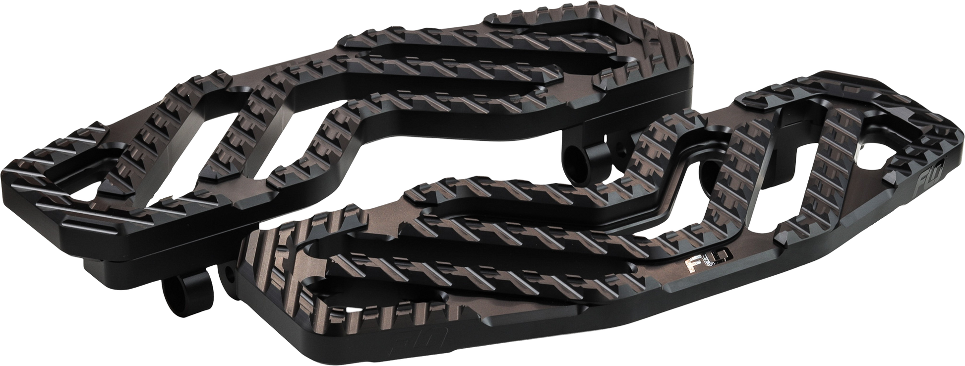 FLO Motorsports V-800V5-2BLK 2020s Savage Floorboards Black Indian