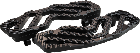 FLO Motorsports V-800V5-2BLK 2020s Savage Floorboards Black Indian