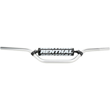 Renthal Handlebar - 809 - RC High Bend - 7/8" Bars Silver | Moto-House MX