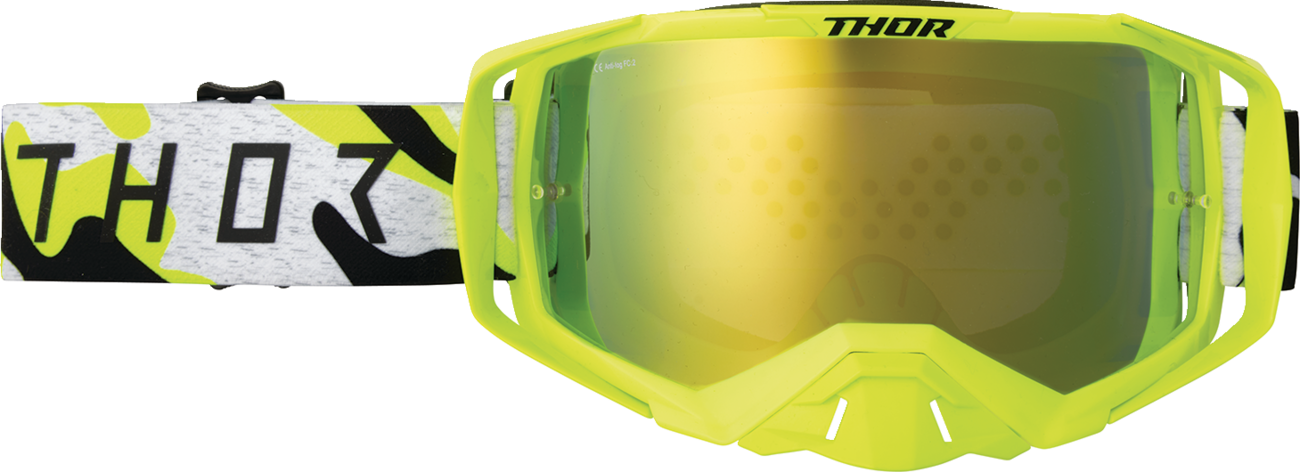THOR 2601-3706 Activate Goggle Riot Acid Lime Mirror Lens