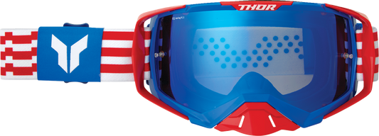 THOR 2601-3700 Activate Goggle Patriot  Blue Mirror Lens