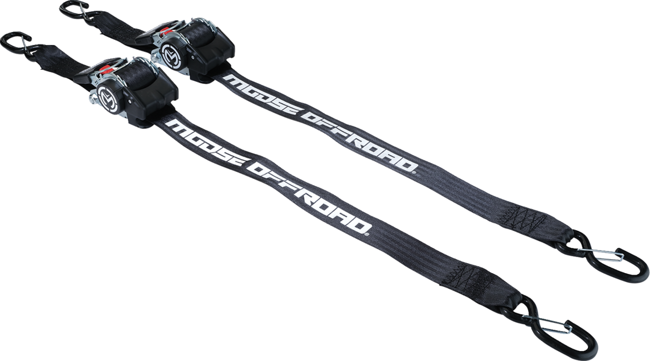 Moose Offroad 3920-0537 2010s 2in/10ft Retractable Ratchet Strap