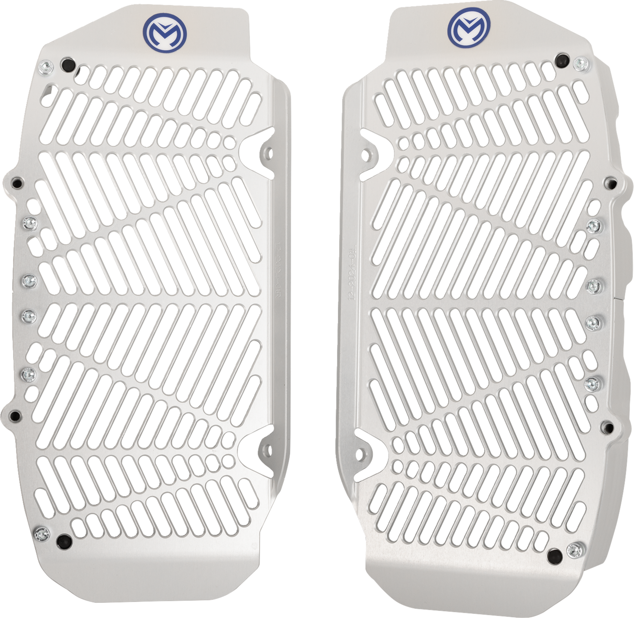Moose Offroad 1901-0956 Radiator Guards Silver Aluminum Triumph TF 250X 450X Moto House MX
