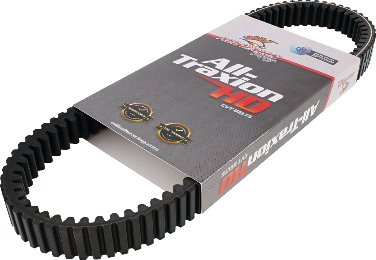 All Balls 25-9025 All Traxion Heavy-Duty CVT Belt for Polaris Ranger 1000, SP 570, and Pro XD - Moto-House MX