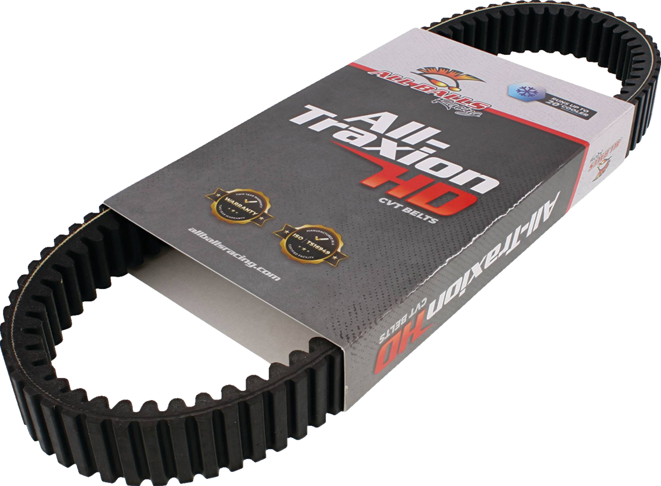 ALL BALLS 25-9024 All Traxion CVT Belt Heavy-Duty for Wolverine X2/X4 850 (2018-2024)