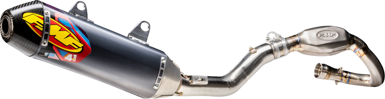 FMF Q4 Hex Slip-On Muffler - CRF250R/RX 041617