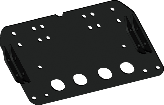 KFI PRODUCTS Kawasaki Brute Force 750 Plow Mount - ATV Push Tube, 14.5" Wide Fit
