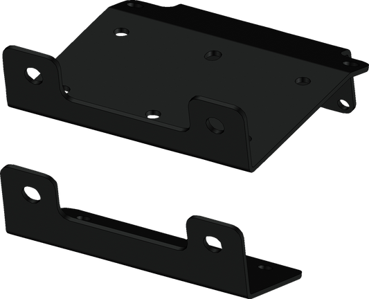 KFI PRODUCTS Winch Mount for Kawasaki Brute Force - Durable Steel Construction