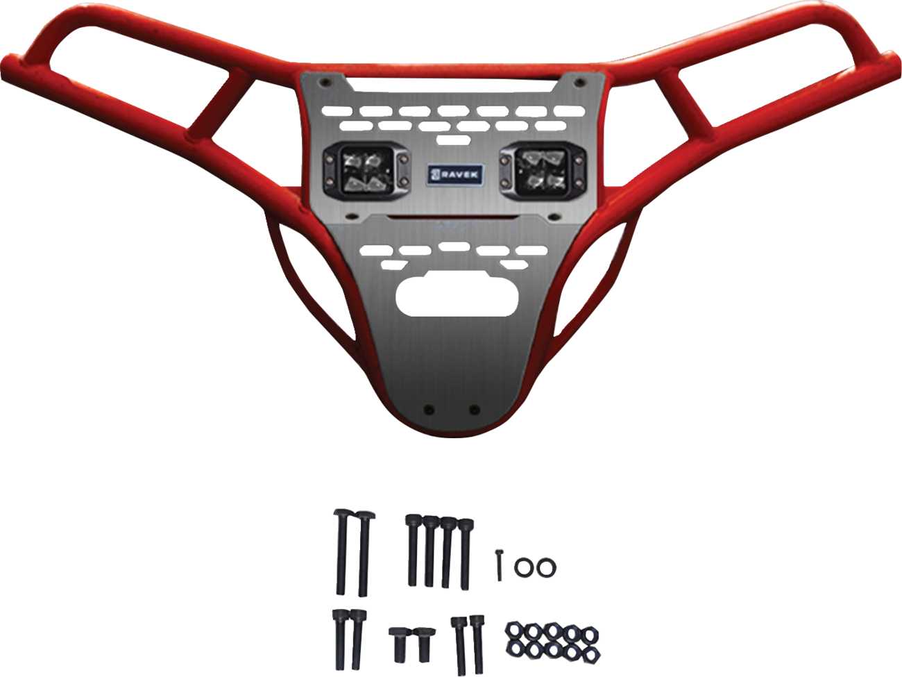 RAVEK 64-317RDL 2020-23 Polaris RZR Front Bumper/Skid Plate Lights