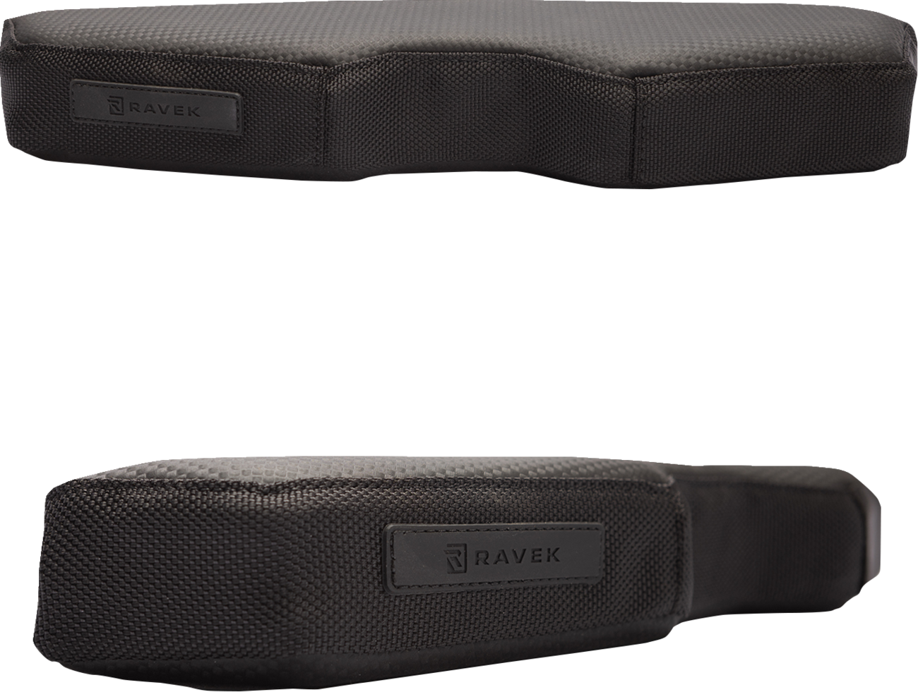 RAVEK 0822 0621 Heavy Duty Adjustable UTV Armrests 9 Position Multi Adjustment Bracket with 1.5 Inch Tri Layer Memory Foam Cushions and Black Marine Grade Waterproof Vinyl Skins for Polaris RZR Pro XP Fitment - Moto House MX