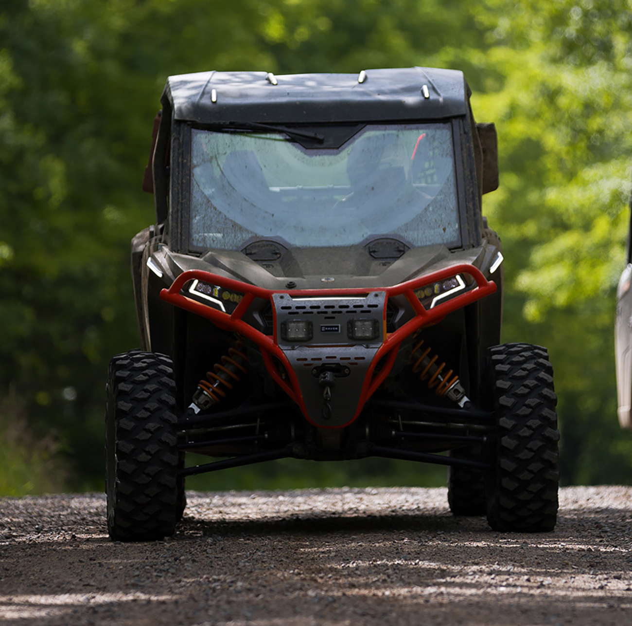 RAVEK 64-317RDL 2020-23 Polaris RZR Front Bumper/Skid Plate Lights