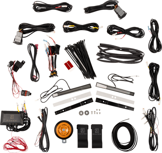 RAVEK Turn Signal Kit - Amber - White Running Light - RZR XP