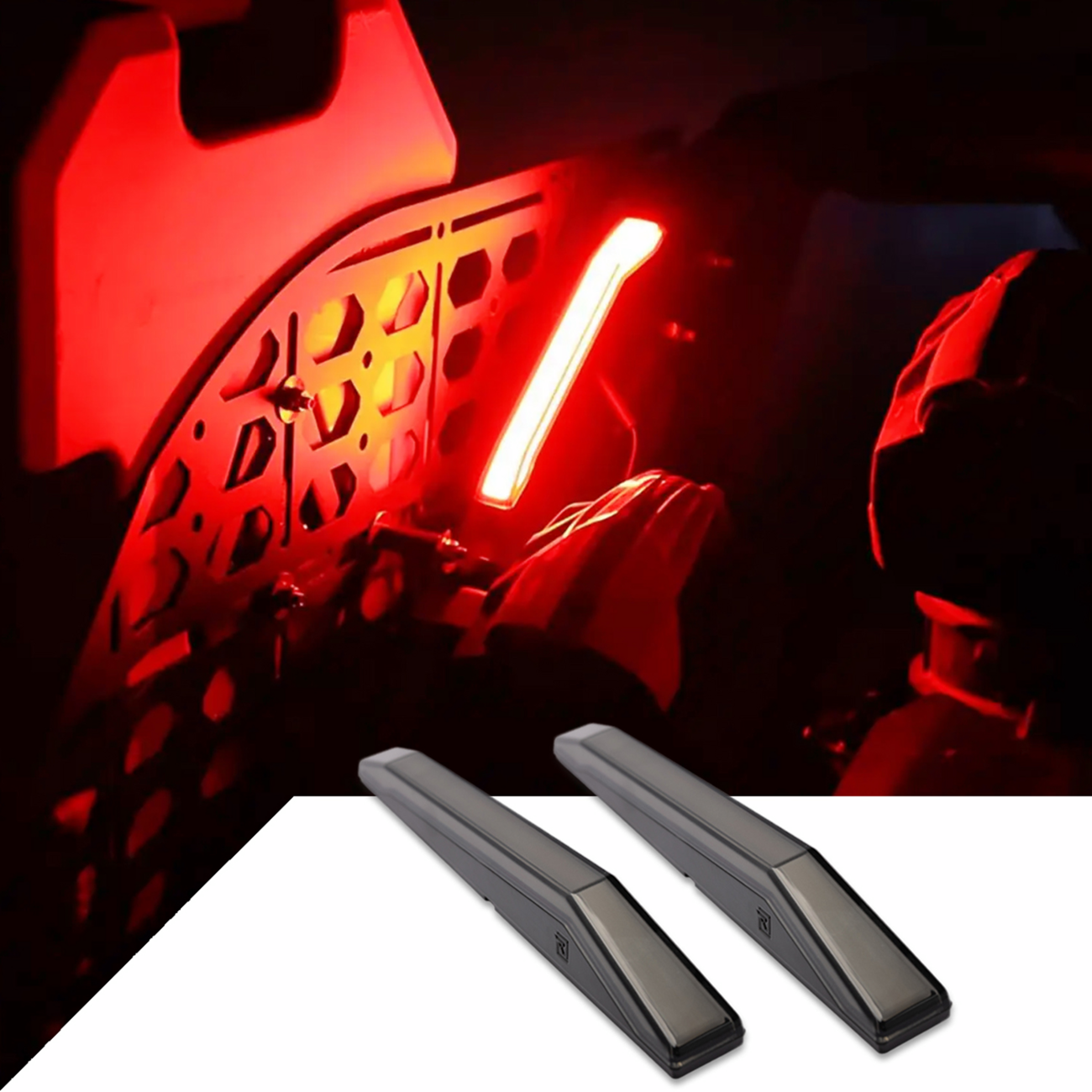 RAVEK 65-307 Running/Brake Light for Maverick Sport/Trail 2020-2023, Red LED