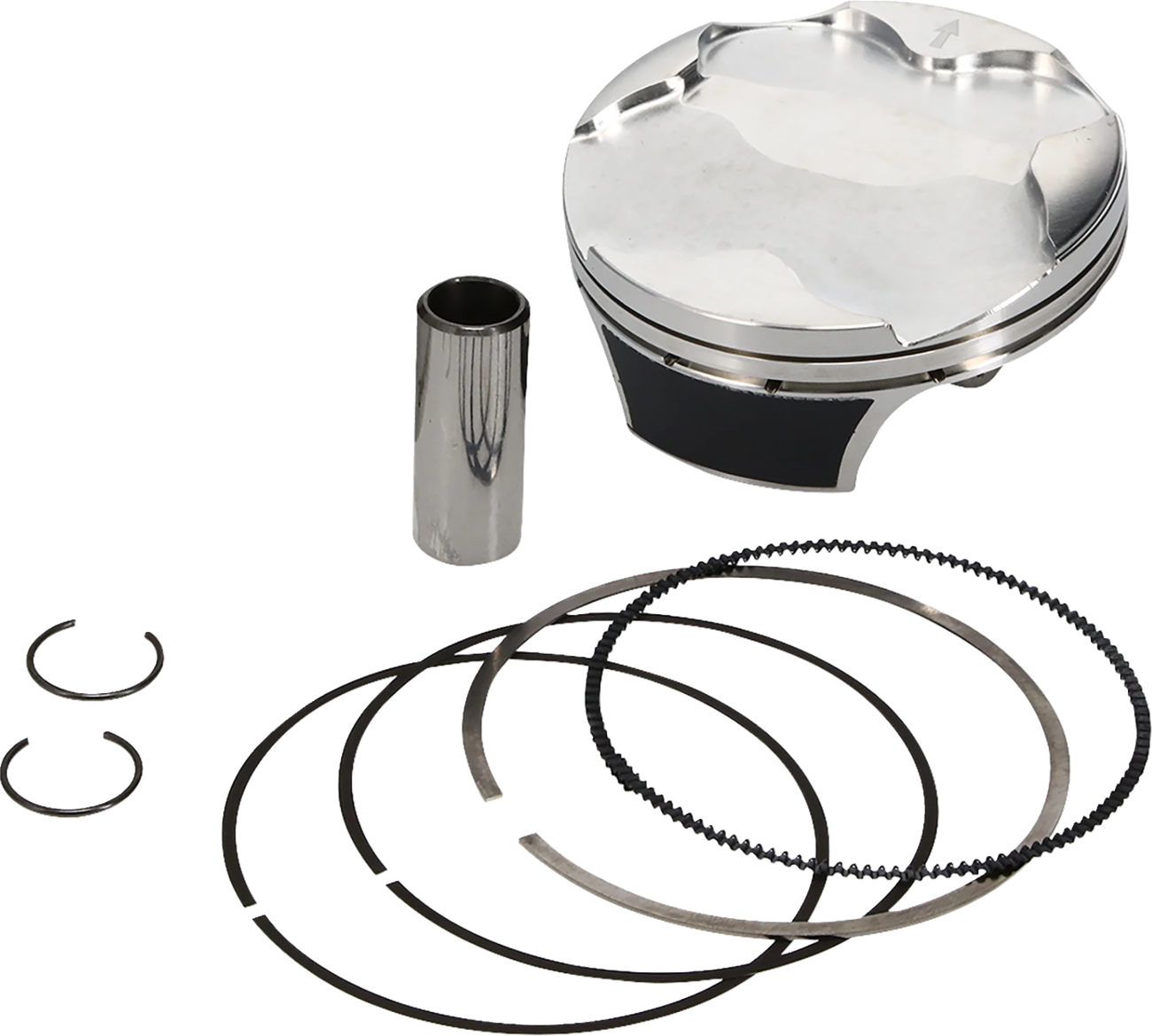 WISECO Piston Kit 40273M07800 - 78mm, 14.2:1 Compression for Kawasaki