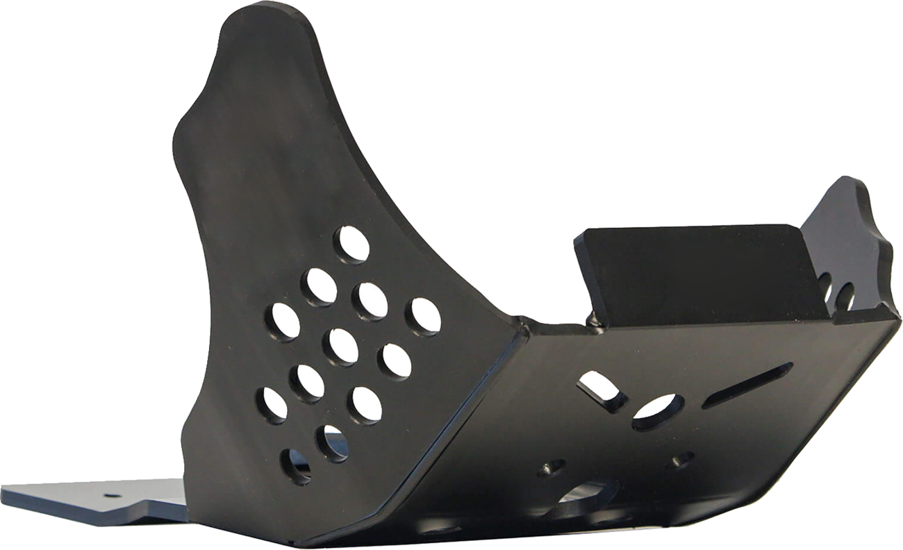 MOOSE OFFROAD 0506-2434 Black 6mm HDPE Thermoformed Skid Plate for Engine and Frame Protection on Triumph TF 250-X TF 450-RC - Moto-House MX