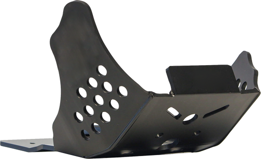 MOOSE OFFROAD 0506-2434 Black 6mm HDPE Thermoformed Skid Plate for Engine and Frame Protection on Triumph TF 250-X TF 450-RC - Moto-House MX