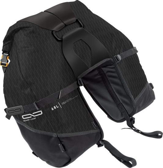 GIANT LOOP Great Basin Saddlebag™ - Black GBSB25-B