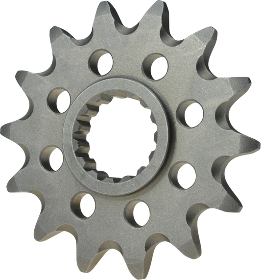Moto-Master 1210-2812 Front Countershaft Drive Sprocket 15 Tooth 428 Chain Size Natural Steel Finish Fitment for Yamaha YZ85 YZ85LW Mini-Cycle - Moto-House MX