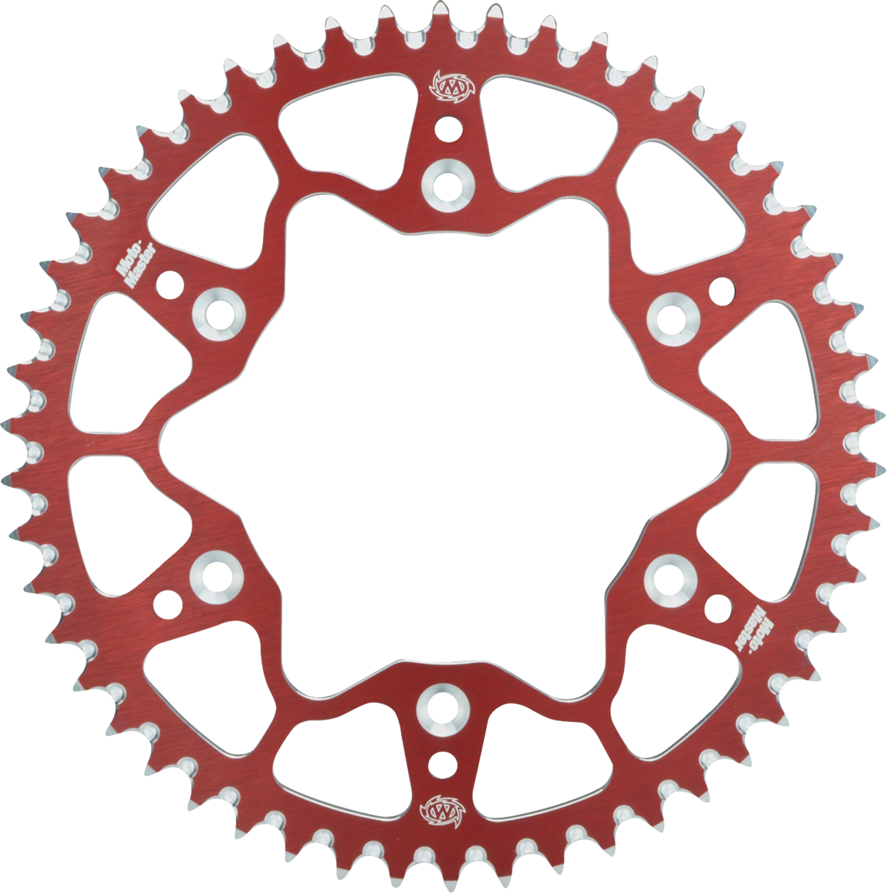 MOTO-MASTER 620072350 50 Tooth Rear Sprocket, 7075 Aluminum, Red, Factory Quality Performance