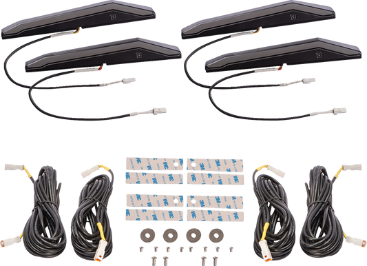Ravek 66-1003 Apex Cab Lights Smoke Lens - Moto-House MX
