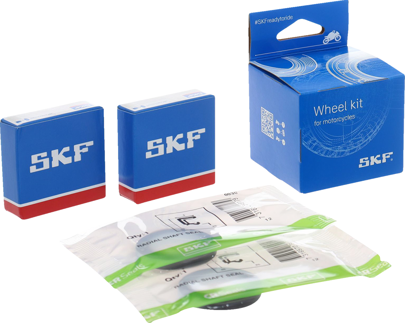 SKF VKWB-F-20-G Front Wheel Bearings with Seals Kit for Sherco 2010-2023