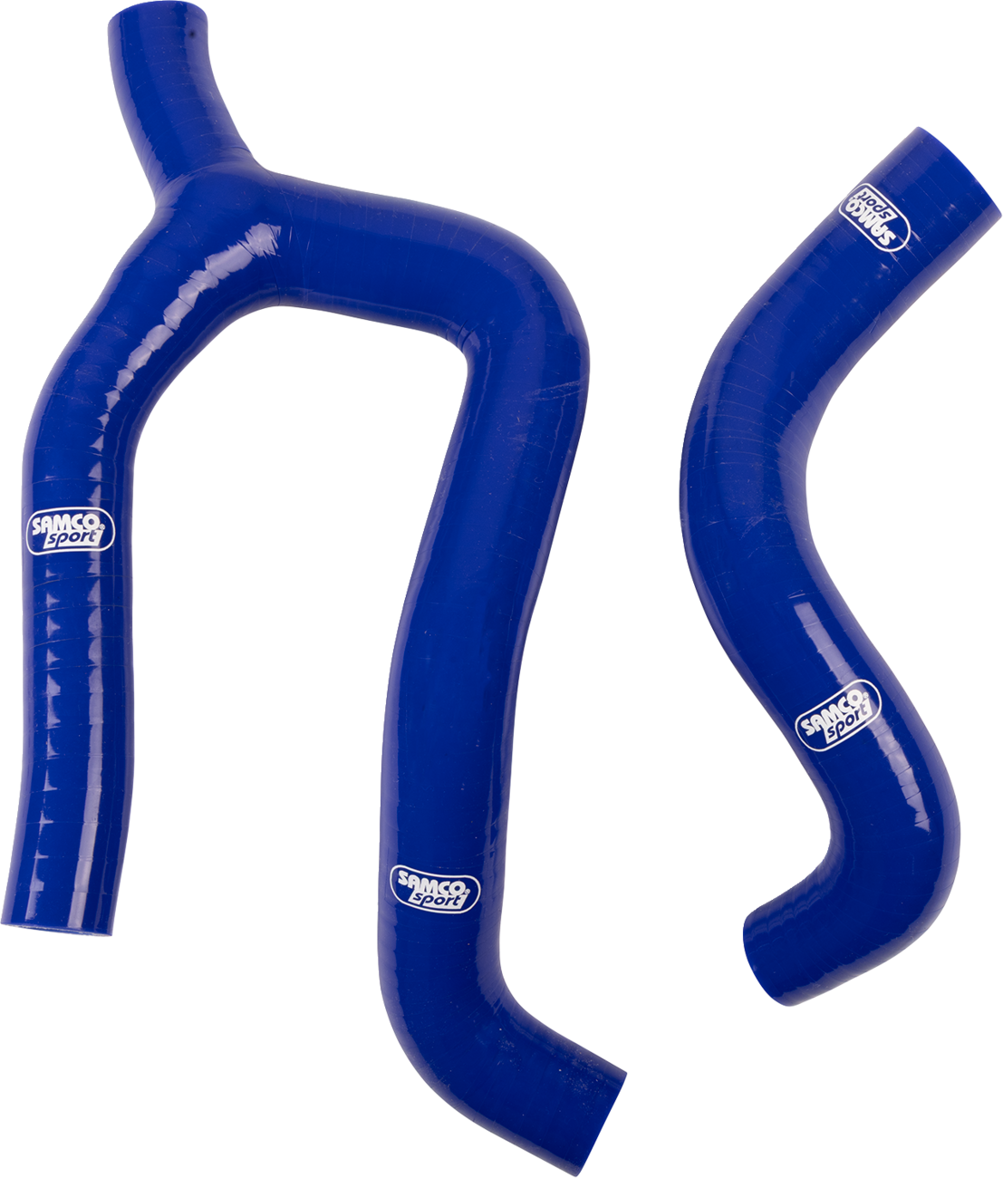 MOOSE OFFROAD KTM-110-BU Blue Silicone Race Fit Radiator Hose Kit with Y-Piece for KTM 350 EXC-F and Husqvarna FE 350 - Moto-House MX