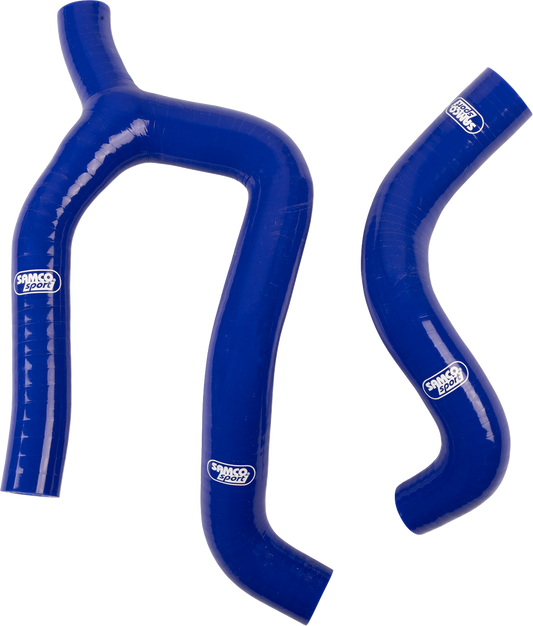 MOOSE OFFROAD KTM-110-BU Blue Silicone Race Fit Radiator Hose Kit with Y-Piece for KTM 350 EXC-F and Husqvarna FE 350 - Moto-House MX