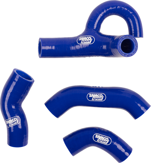 MOOSE OFFROAD KTM-117-BU Blue Silicone OEM Fit Radiator Hose Kit for KTM 500 EXC-F and Husqvarna FE 501 - Moto-House MX