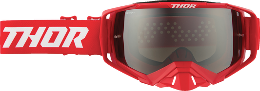 THOR MPN 2601-3703 2020s Flite Red Silver Mirror Goggle