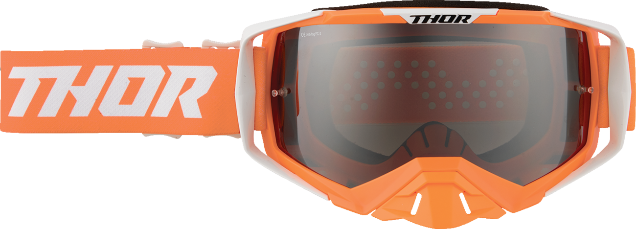 THOR 2601-3704 2024 Flite Orange Silver Mirror Goggle