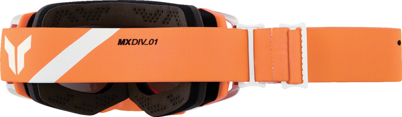THOR 2601-3704 2024 Flite Orange Silver Mirror Goggle
