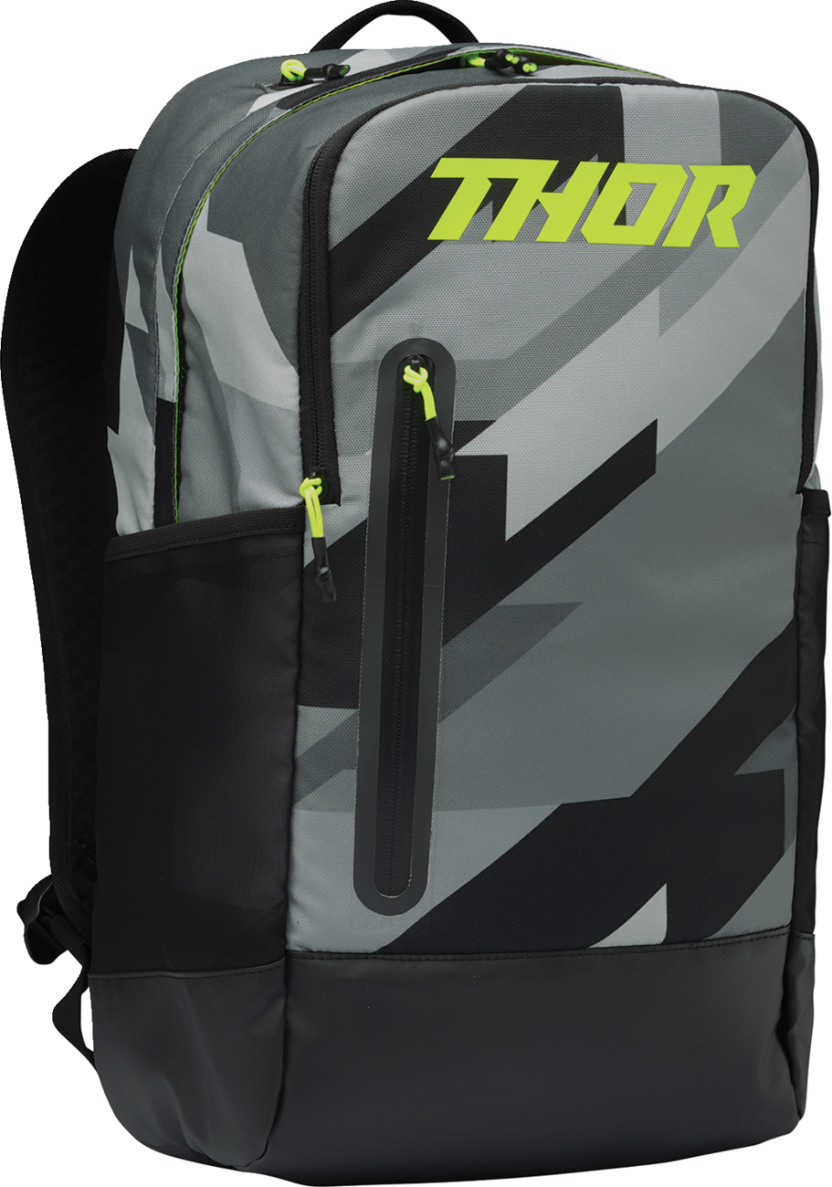 THOR 3517-0565 Slam Backpack Camo/Acid Large Laptop Storage