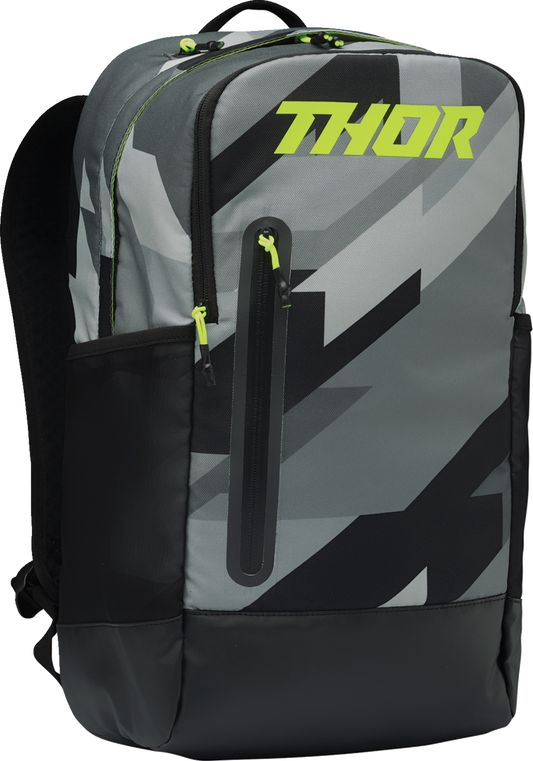 THOR 3517-0565 Slam Backpack Camo/Acid Large Laptop Storage