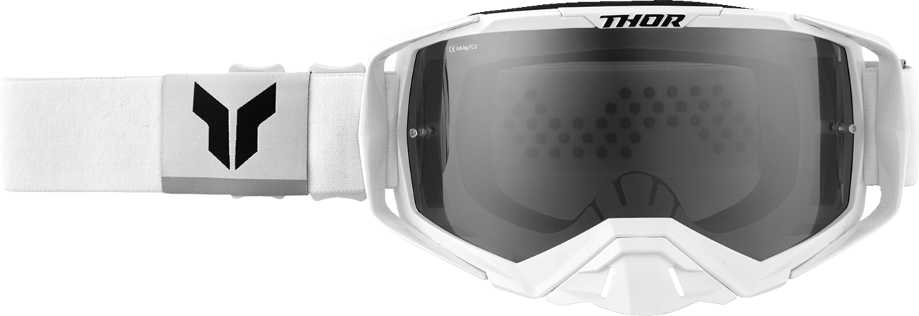 Thor 2601-3705 2020s Activate Goggle Iconic White Silver Mirror Lens