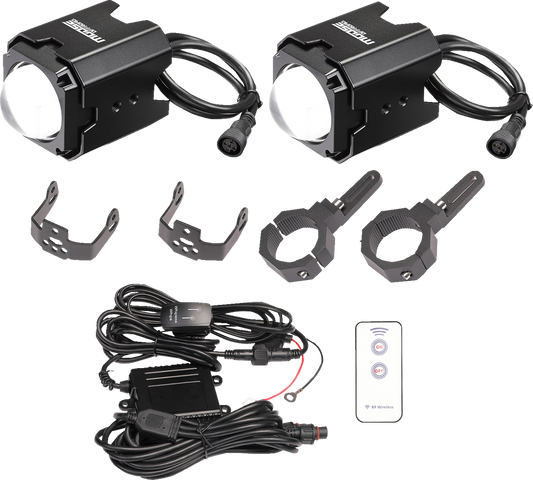 Moose Offroad 2040-3430 Light Pod Spotlight Flood Light Pair - Moto-House MX